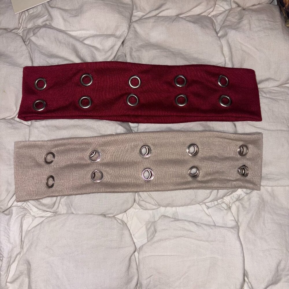 Free People Grommet Statement Headband Set